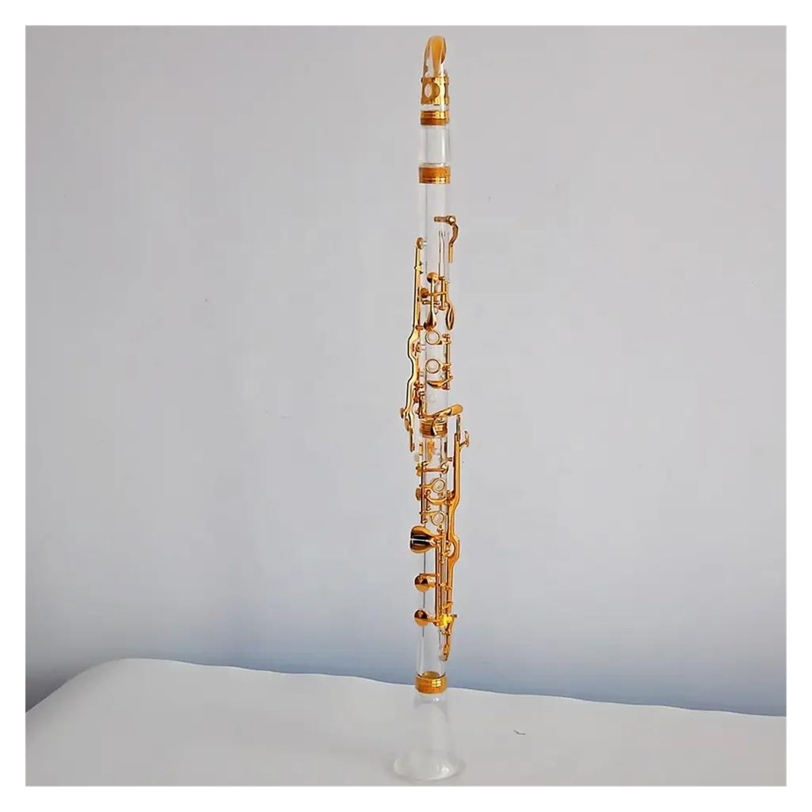 Amazon | クラリネット アクリル透明ボディ 金メッキキー クラリネット